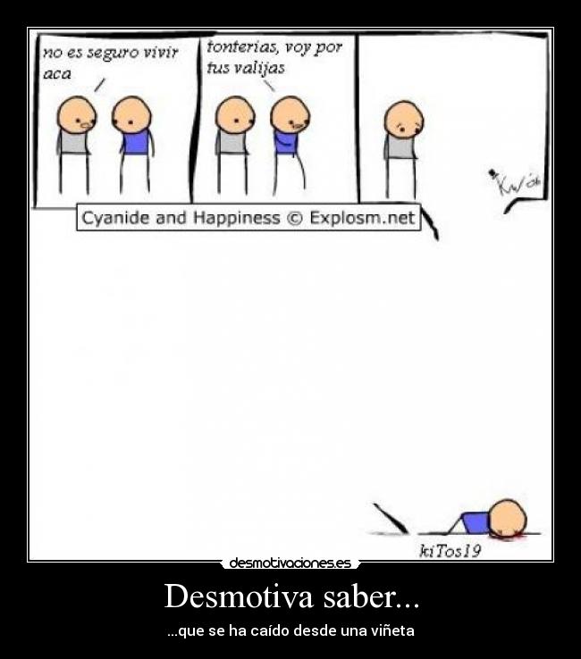 carteles cianuro felicidad desmotivaciones