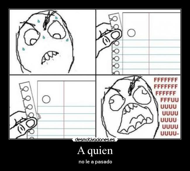 A quien -