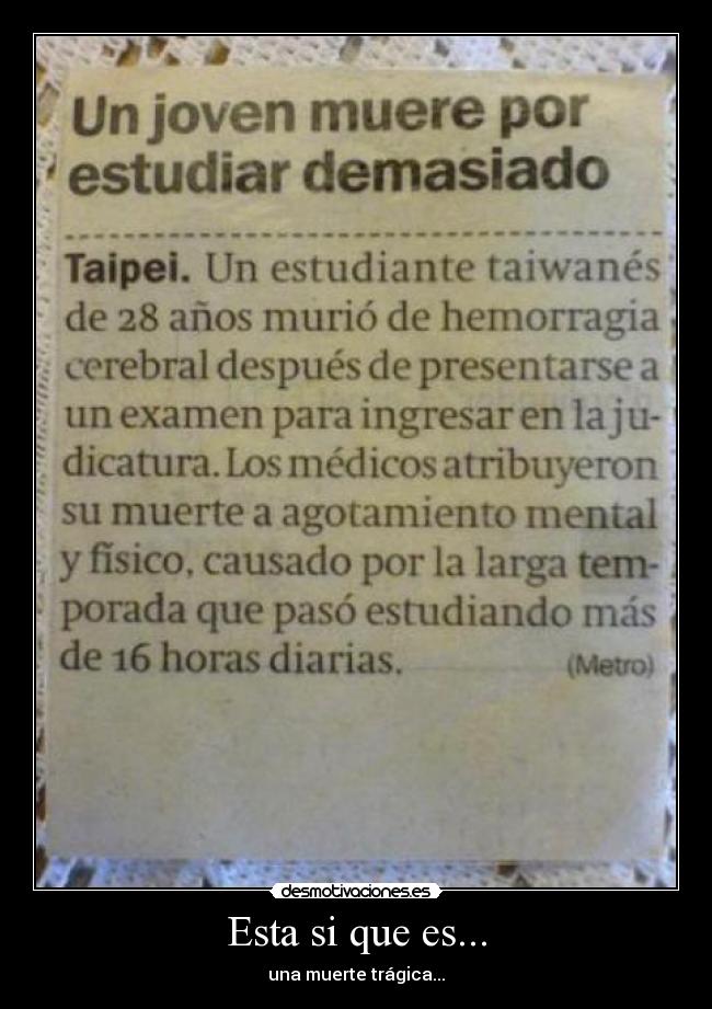 carteles muerte desmotivaciones