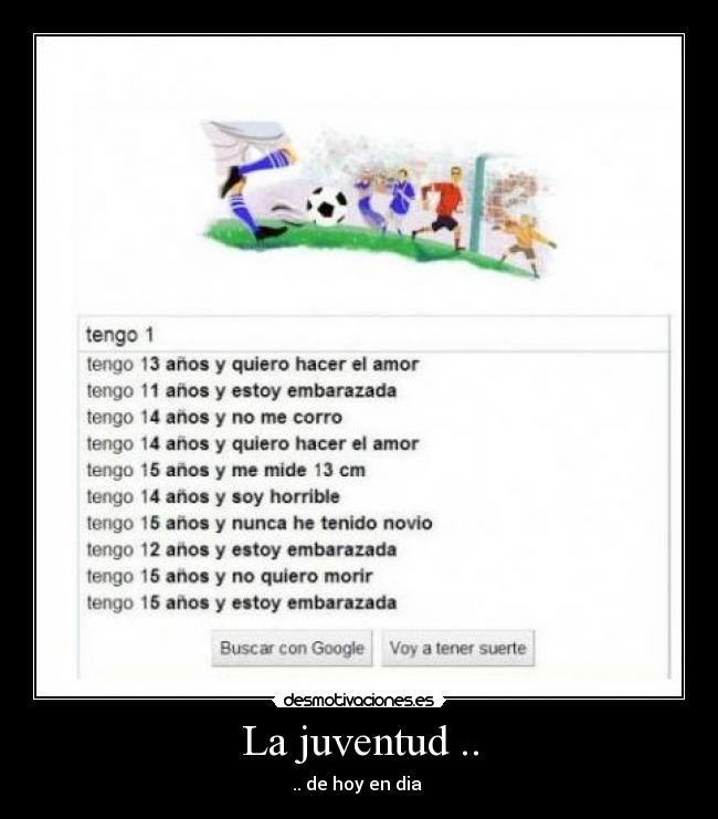 La juventud .. -