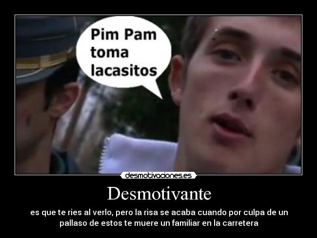 Desmotivante -