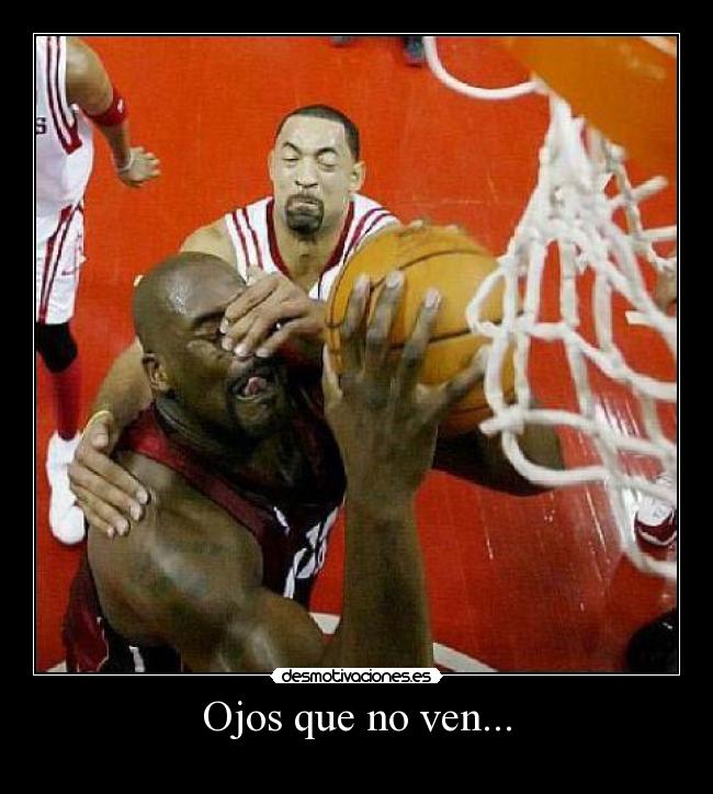 Ojos que no ven... -