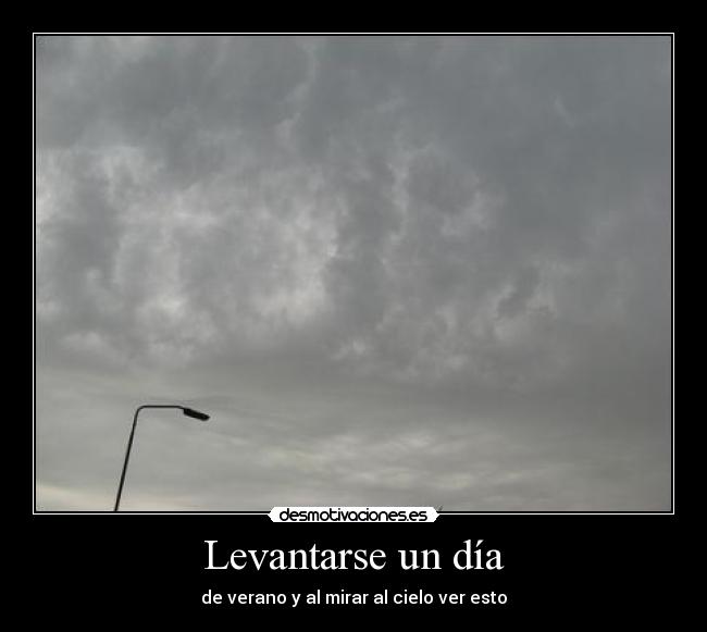 Levantarse un día - 