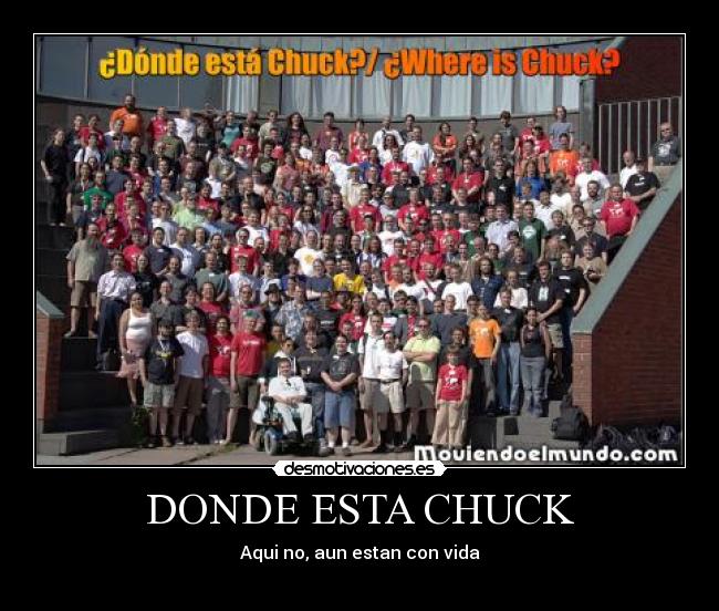 DONDE ESTA CHUCK - 