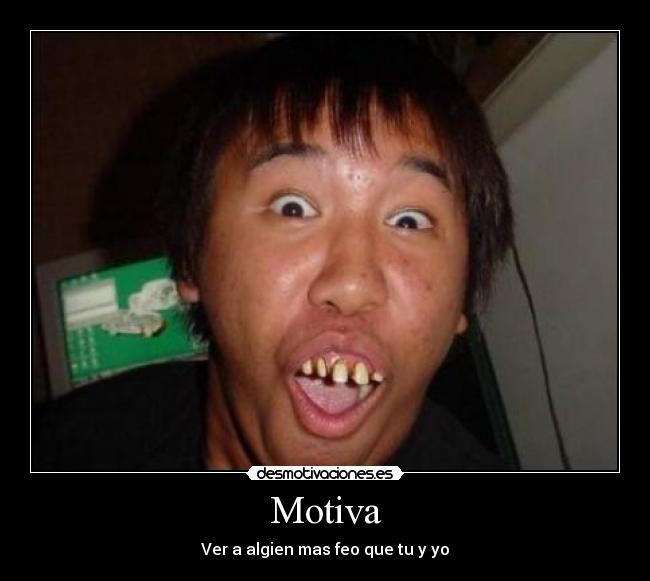 carteles feo desmotivaciones