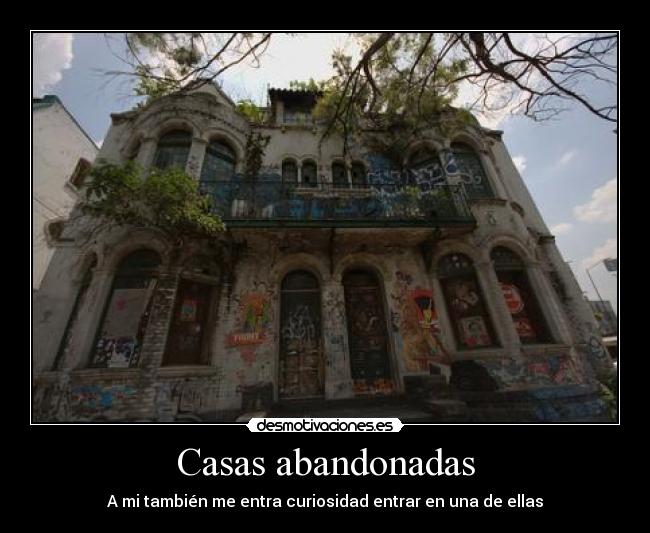 Casas abandonadas -