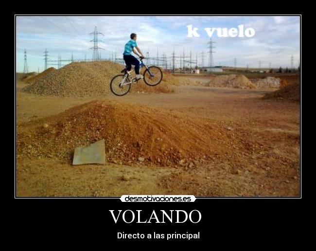 VOLANDO  - Directo a las principal