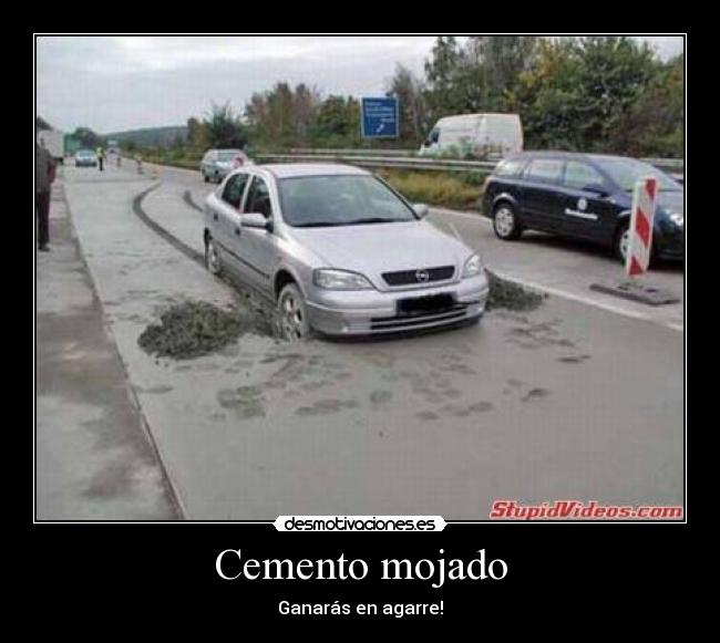 Cemento mojado - 
