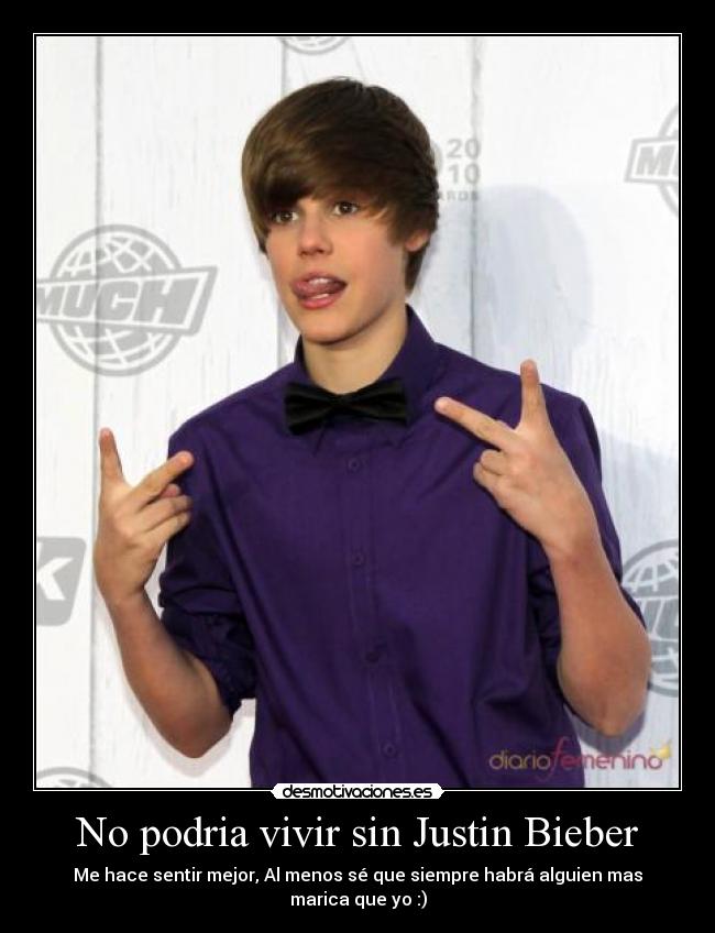 No podria vivir sin Justin Bieber - 