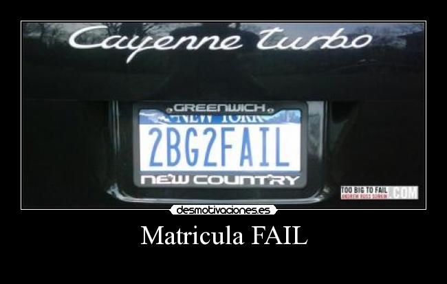 Matricula FAIL - 