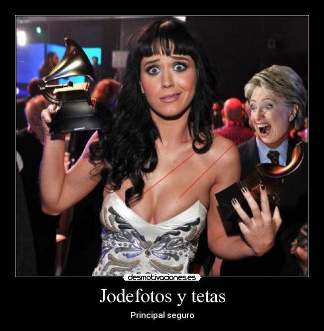 Jodefotos y tetas -