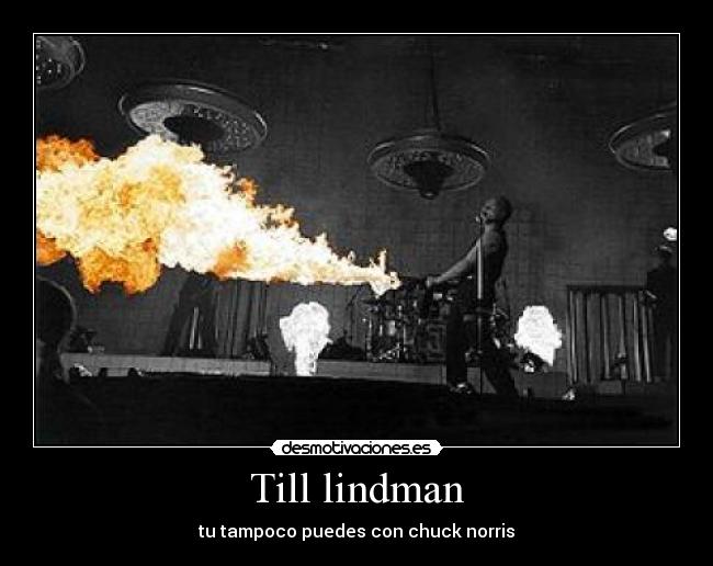 Till lindman - tu tampoco puedes con chuck norris