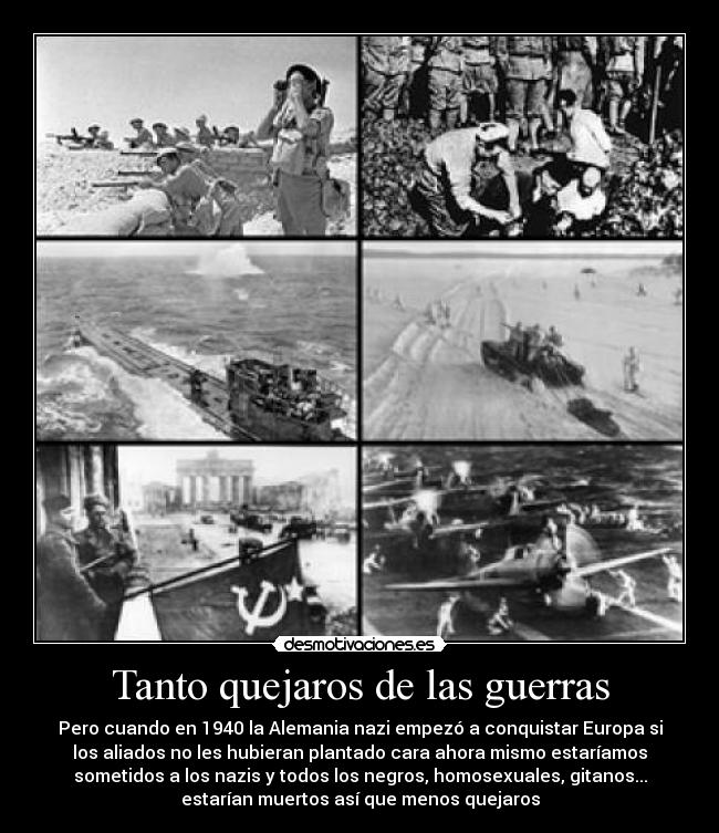 carteles guerra desmotivaciones