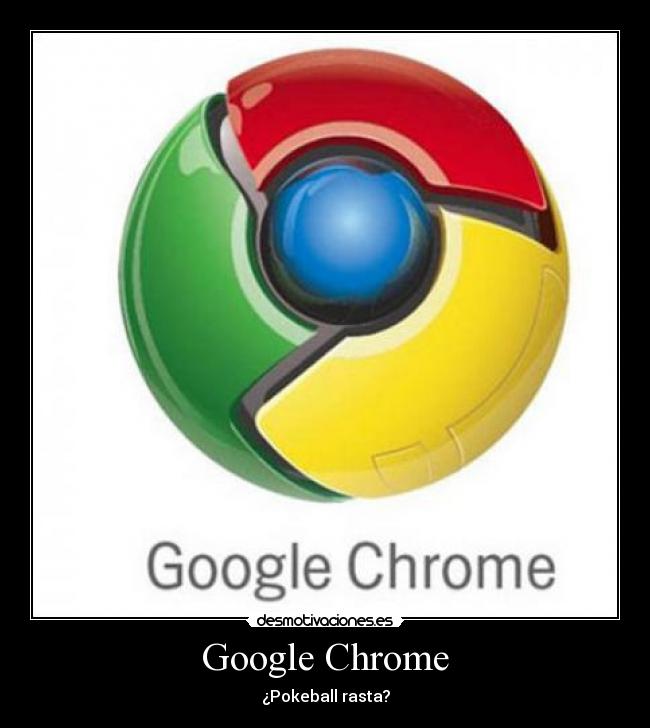 Google Chrome - ¿Pokeball rasta?