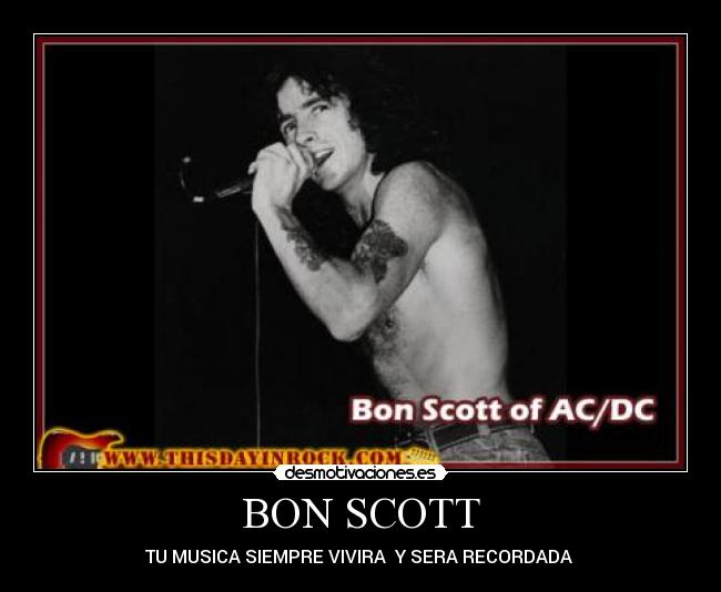 BON SCOTT - 