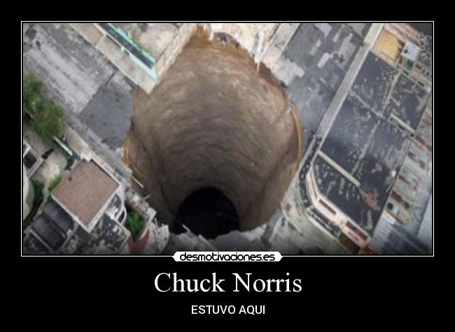 carteles chuck norris desmotivaciones