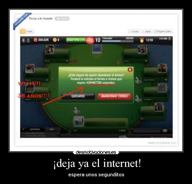 ¡deja ya el internet! - espera unos segunditos