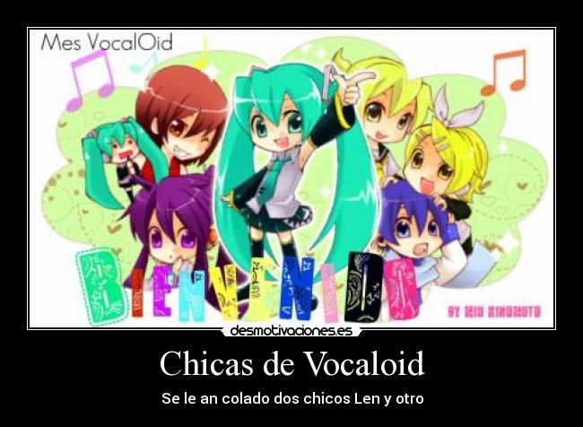 Chicas de Vocaloid - 