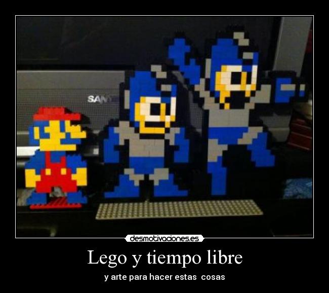 Lego y tiempo libre - y arte para hacer estas cosas