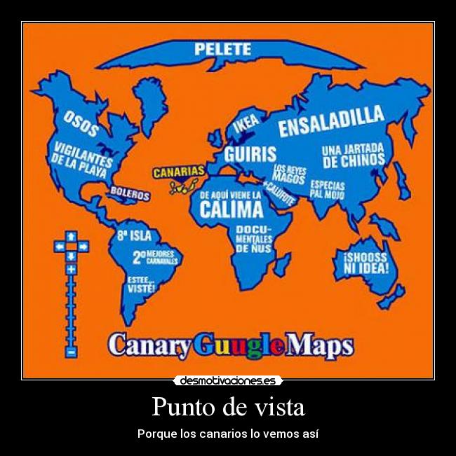 carteles canarias mundo desmotivaciones