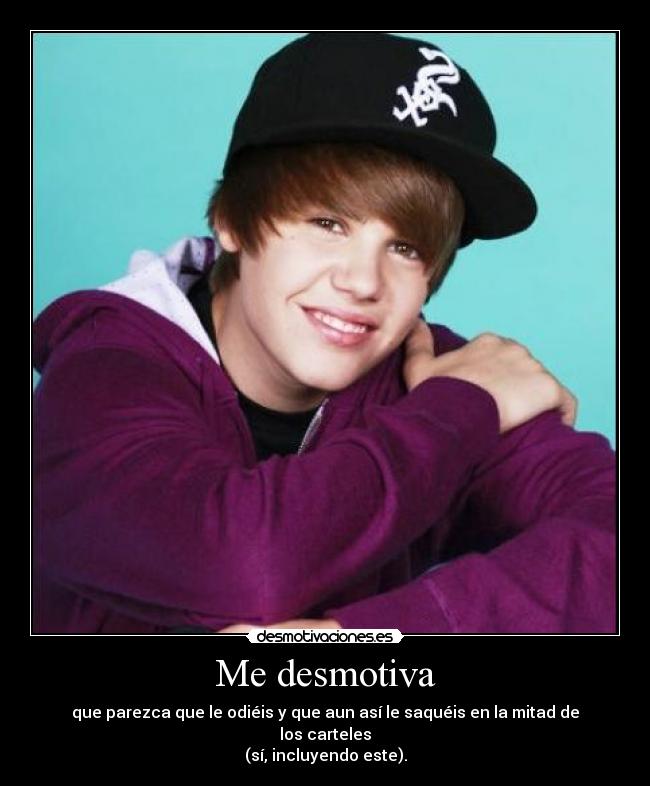 Me desmotiva -
