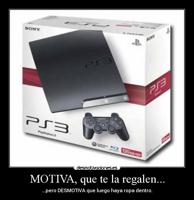MOTIVA, que te la regalen... -