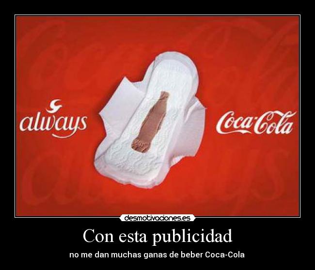 Con esta publicidad -
