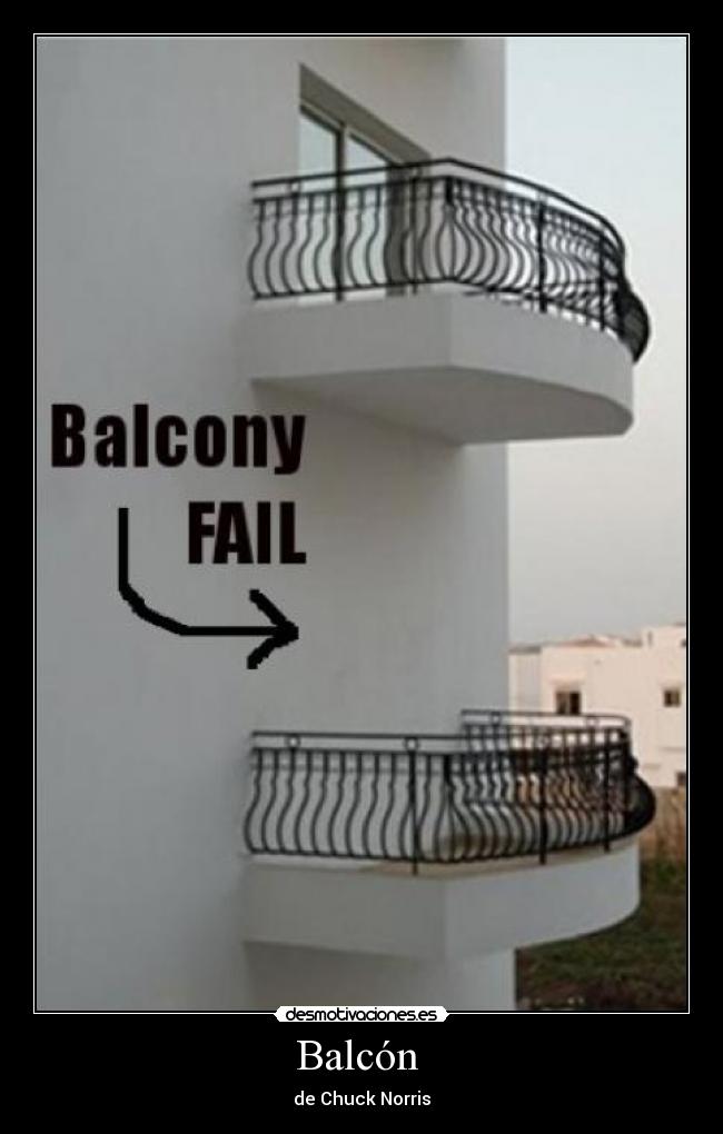 Balcón - de Chuck Norris