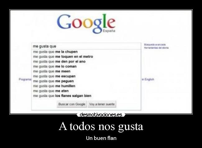 A todos nos gusta - Un buen flan