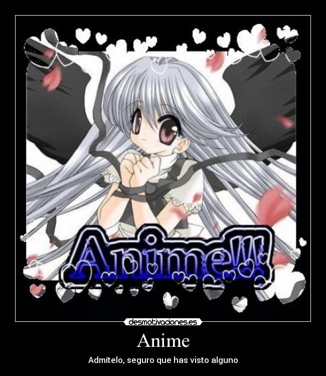carteles anime anime desmotivaciones