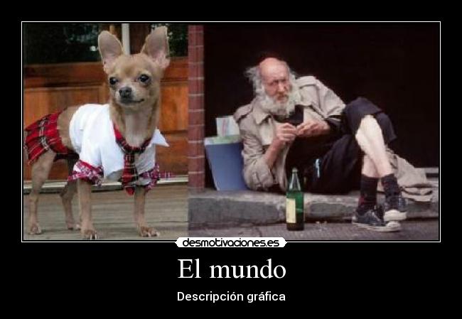 El mundo - Descripción gráfica