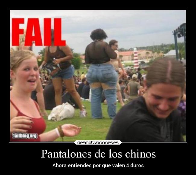 carteles pantalones rotos desmotivaciones