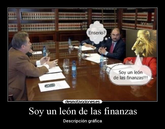 Soy un león de las finanzas - Descripción gráfica
