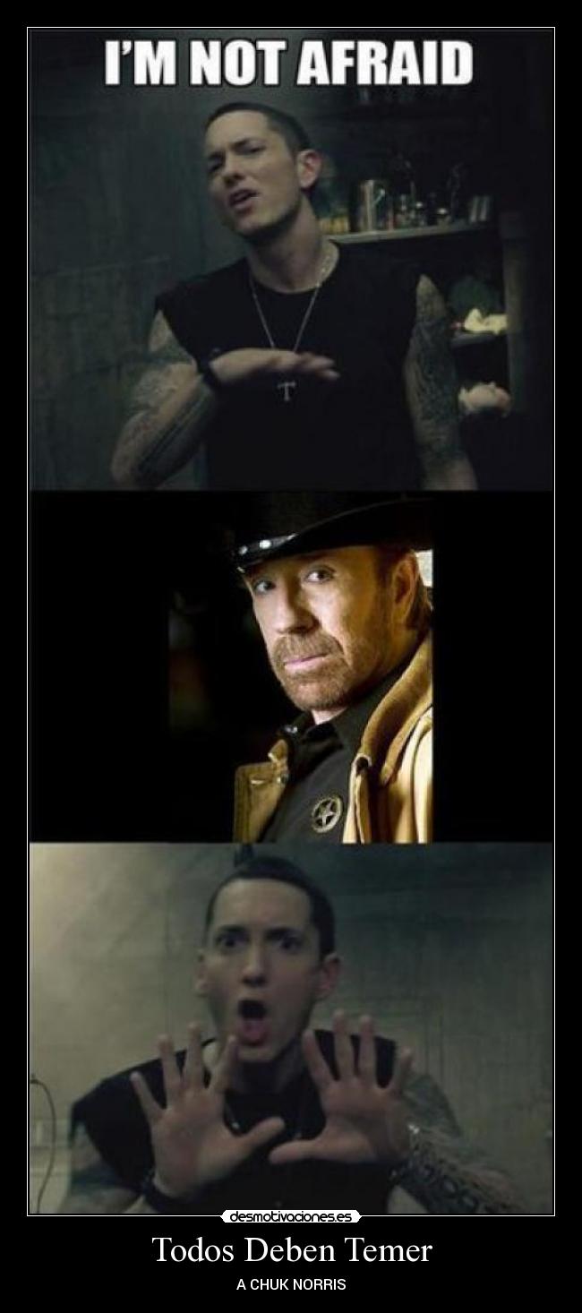Todos Deben Temer - A CHUK NORRIS