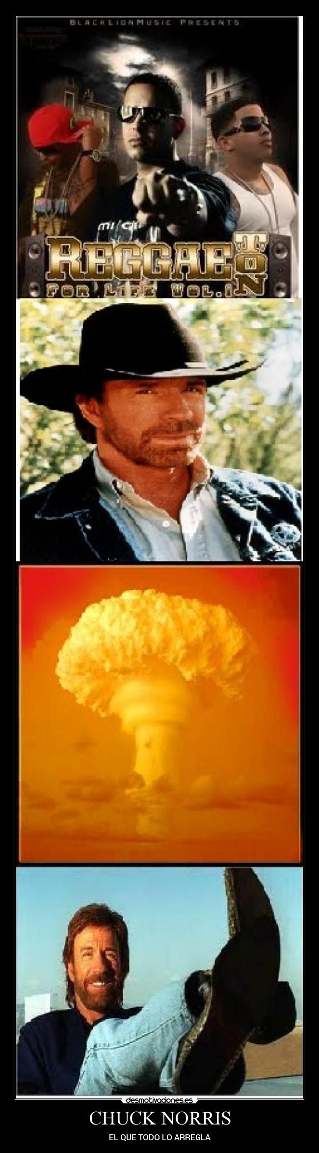 carteles chuck norris desmotivaciones