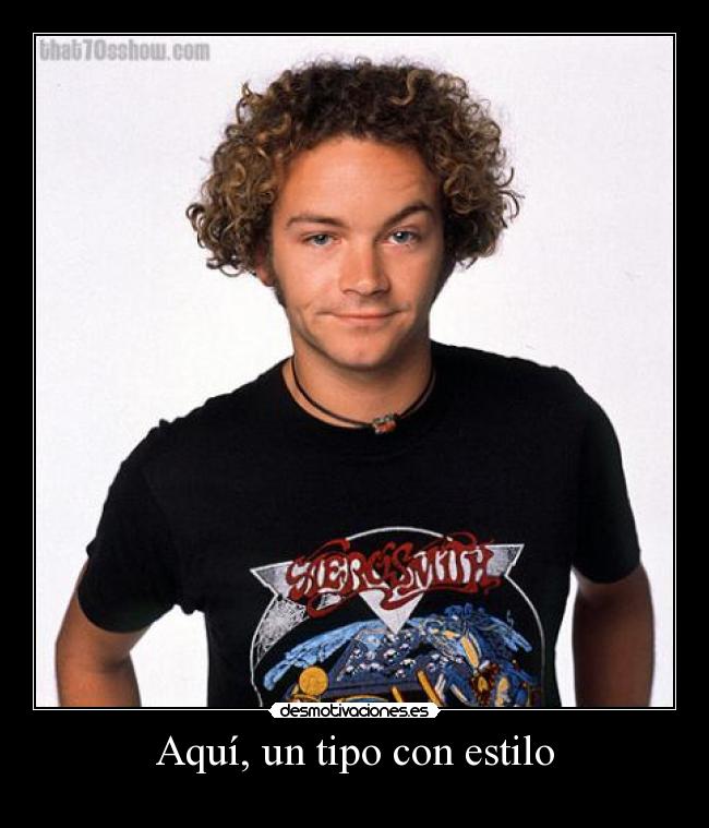 Aquí, un tipo con estilo - 