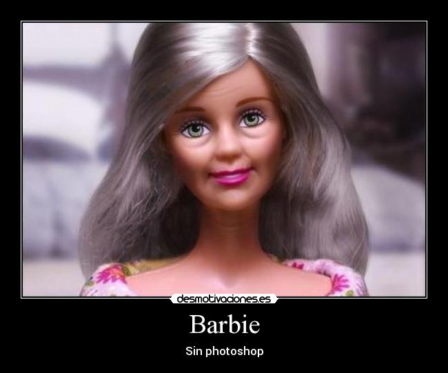 Barbie - Sin photoshop