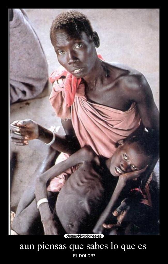 aun piensas que sabes lo que es -