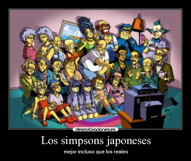 Los simpsons japoneses - 