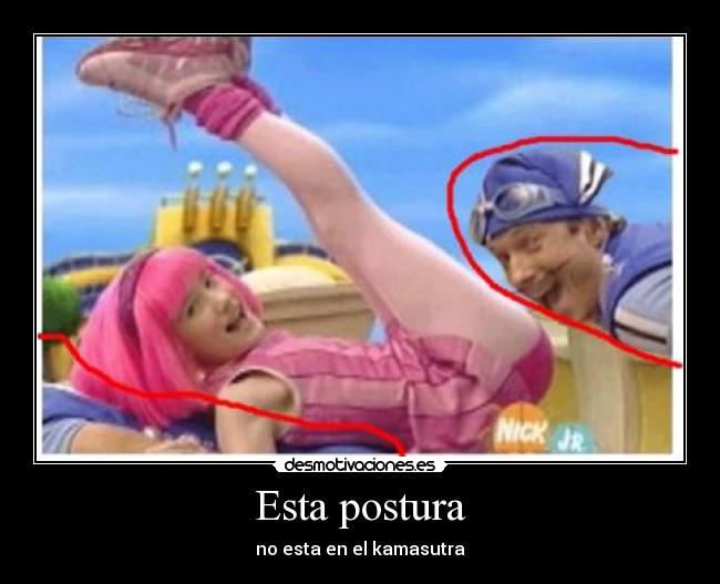 Esta postura - no esta en el kamasutra