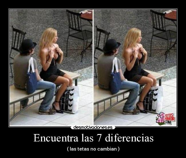 Encuentra las 7 diferencias - 
