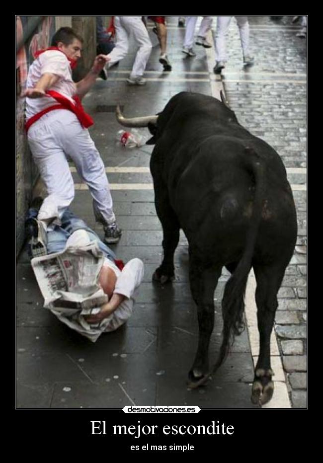 El mejor escondite - es el mas simple