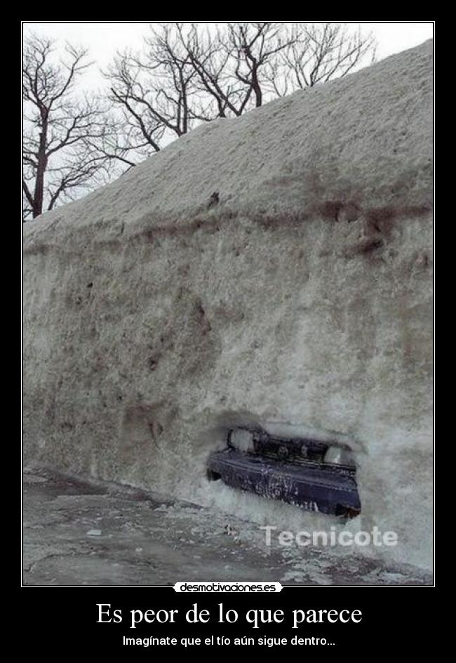 Es peor de lo que parece -