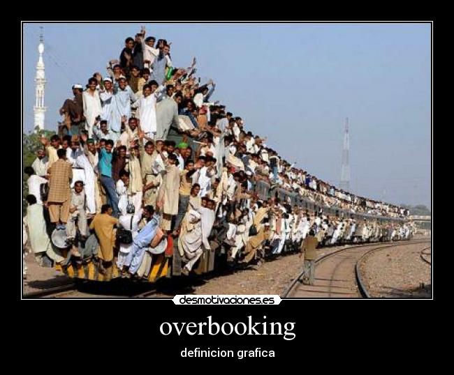 overbooking - definicion grafica