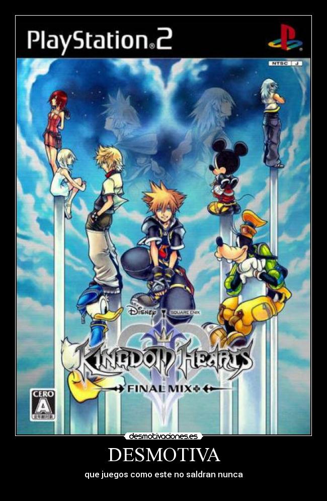 DESMOTIVA - que juegos como este no saldran nunca