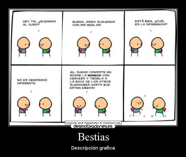 Bestias - Descripción grafica