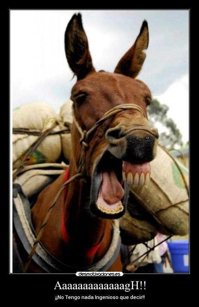 carteles tengo nada ingenioso que decir aaaaaaaaaaaaagh dr4c096 desmotivaciones