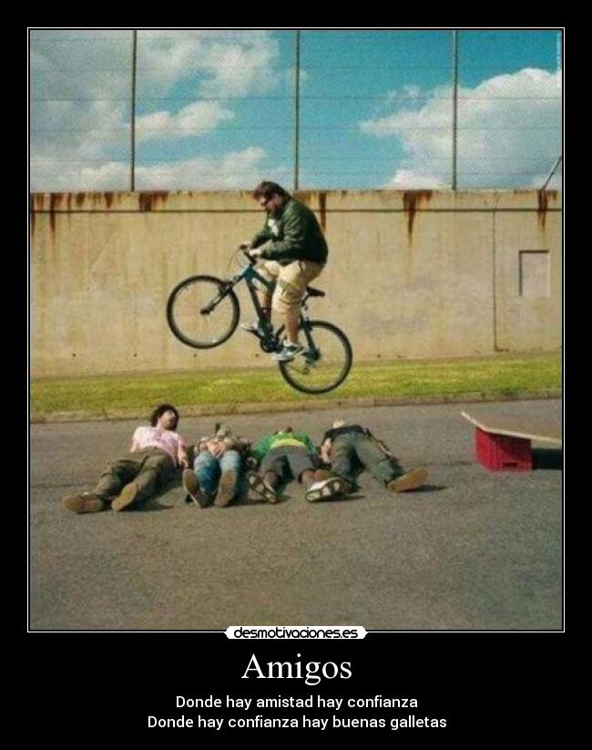 carteles amigos amistad confianza galletas desmotivaciones