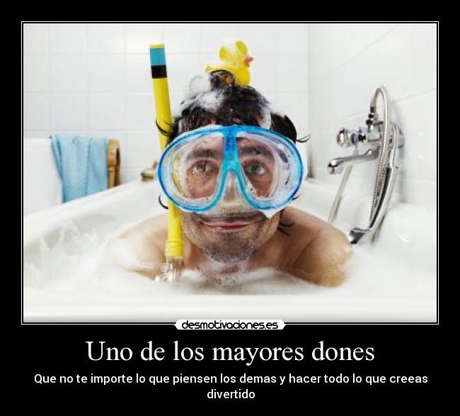 Uno de los mayores dones - 