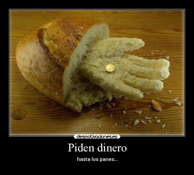 Piden dinero - 